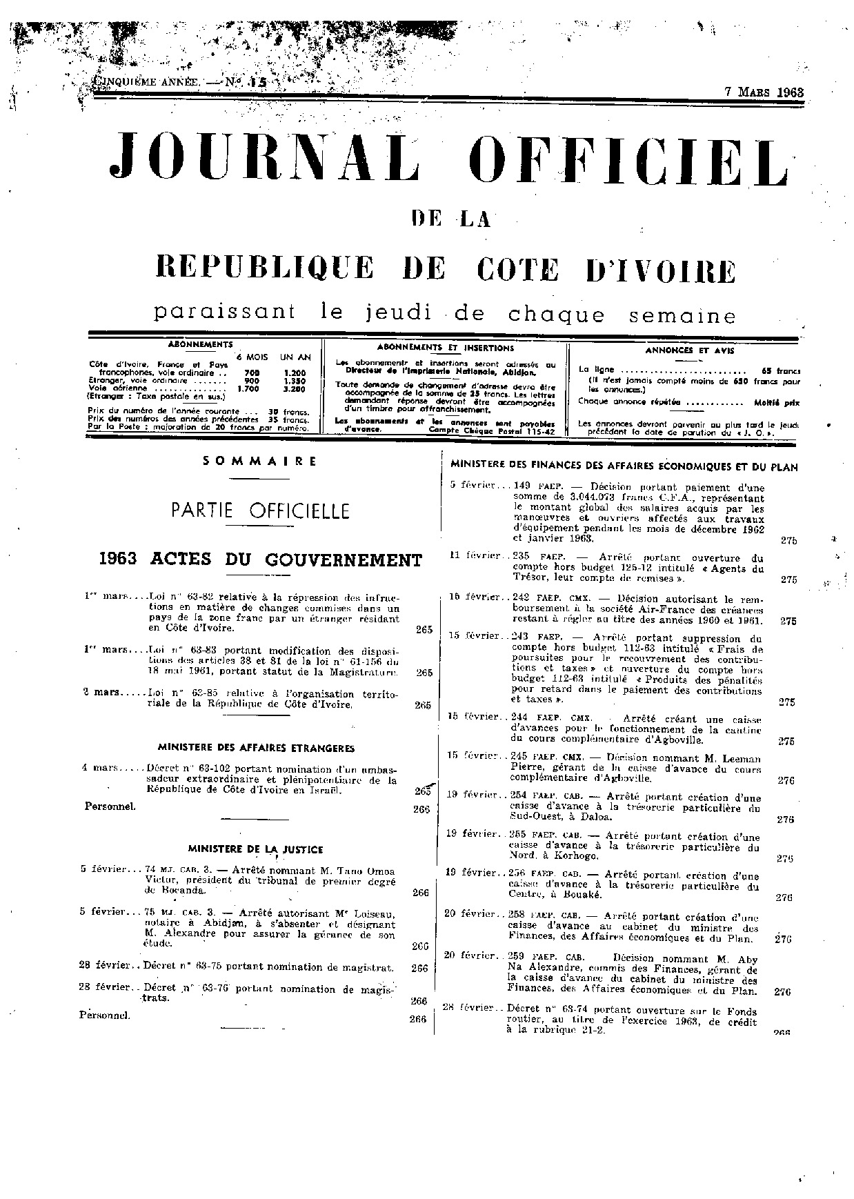 JO 1963-015