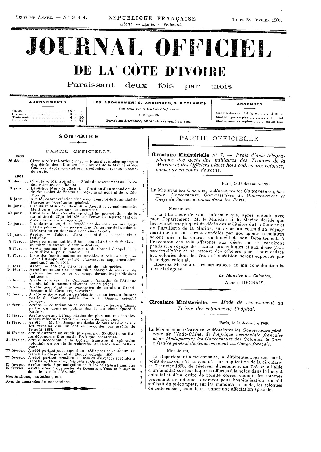 JO 1901-003 & 004