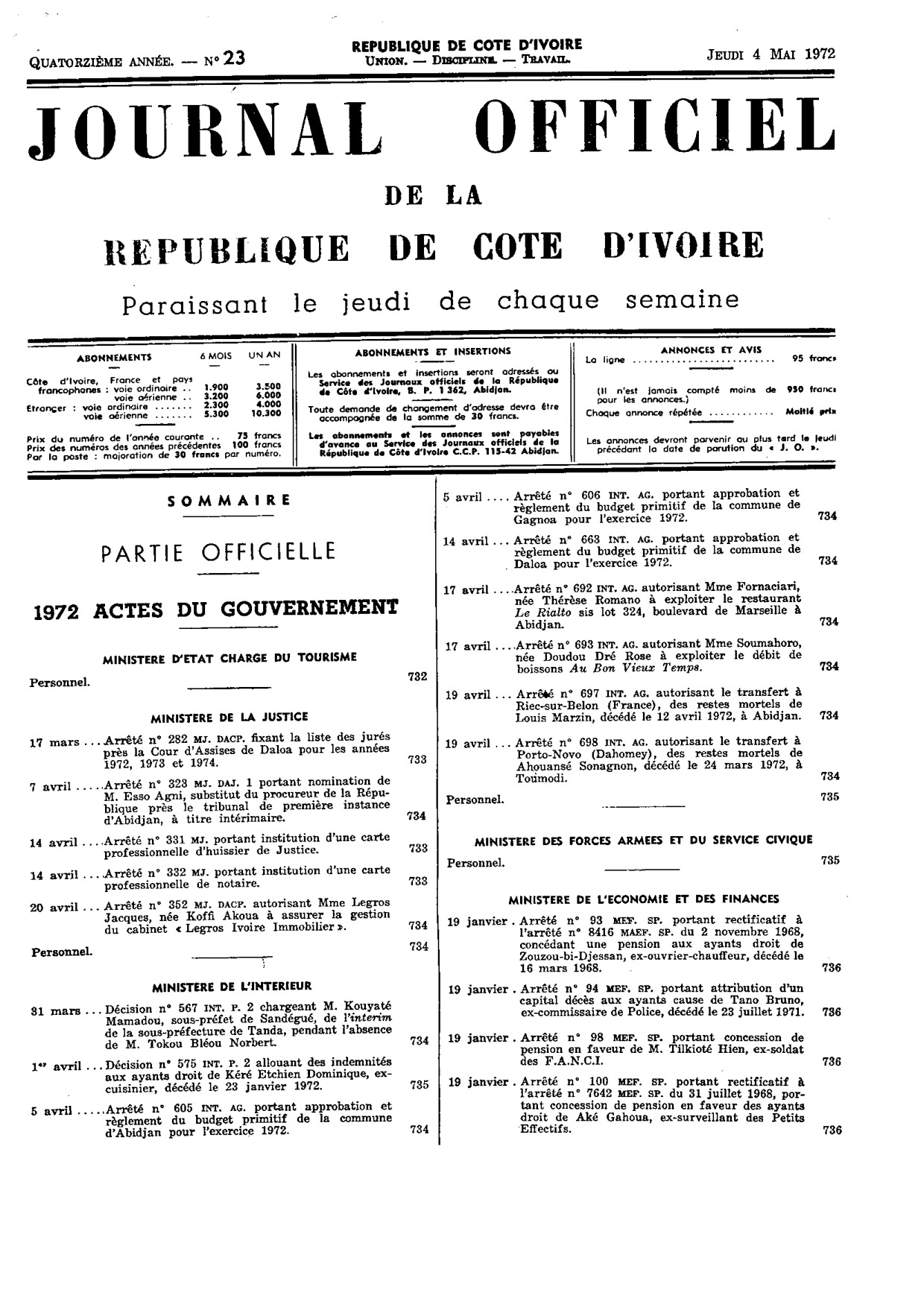 JO 1972-023