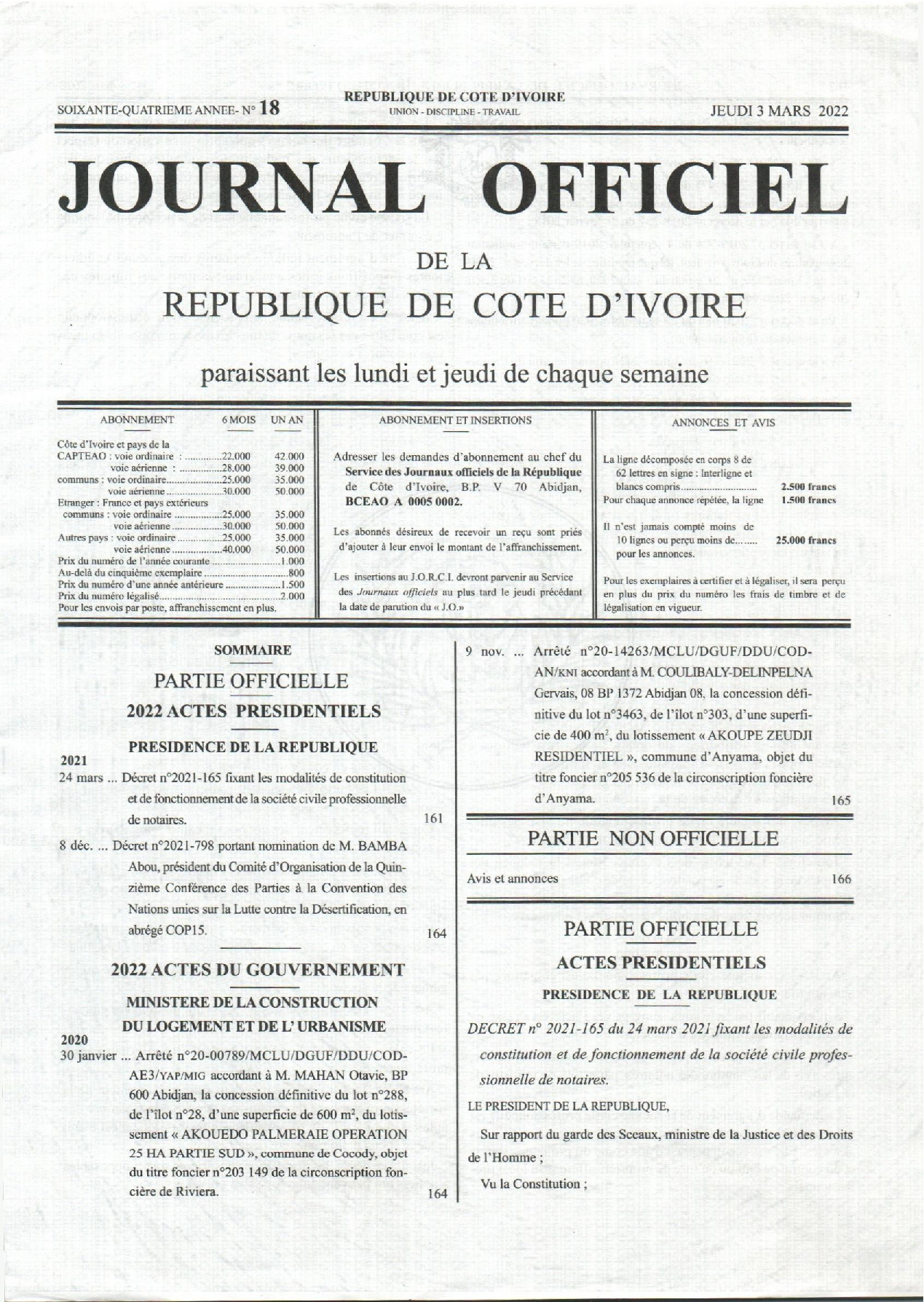 JO 2022-018