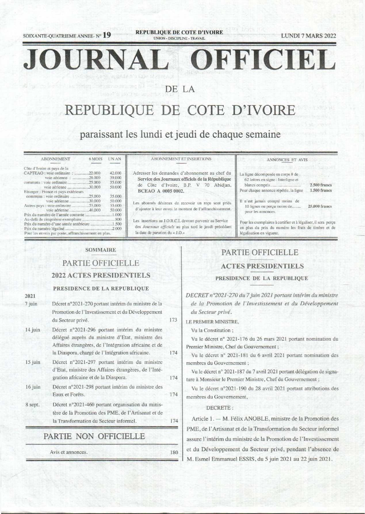 JO 2022-019