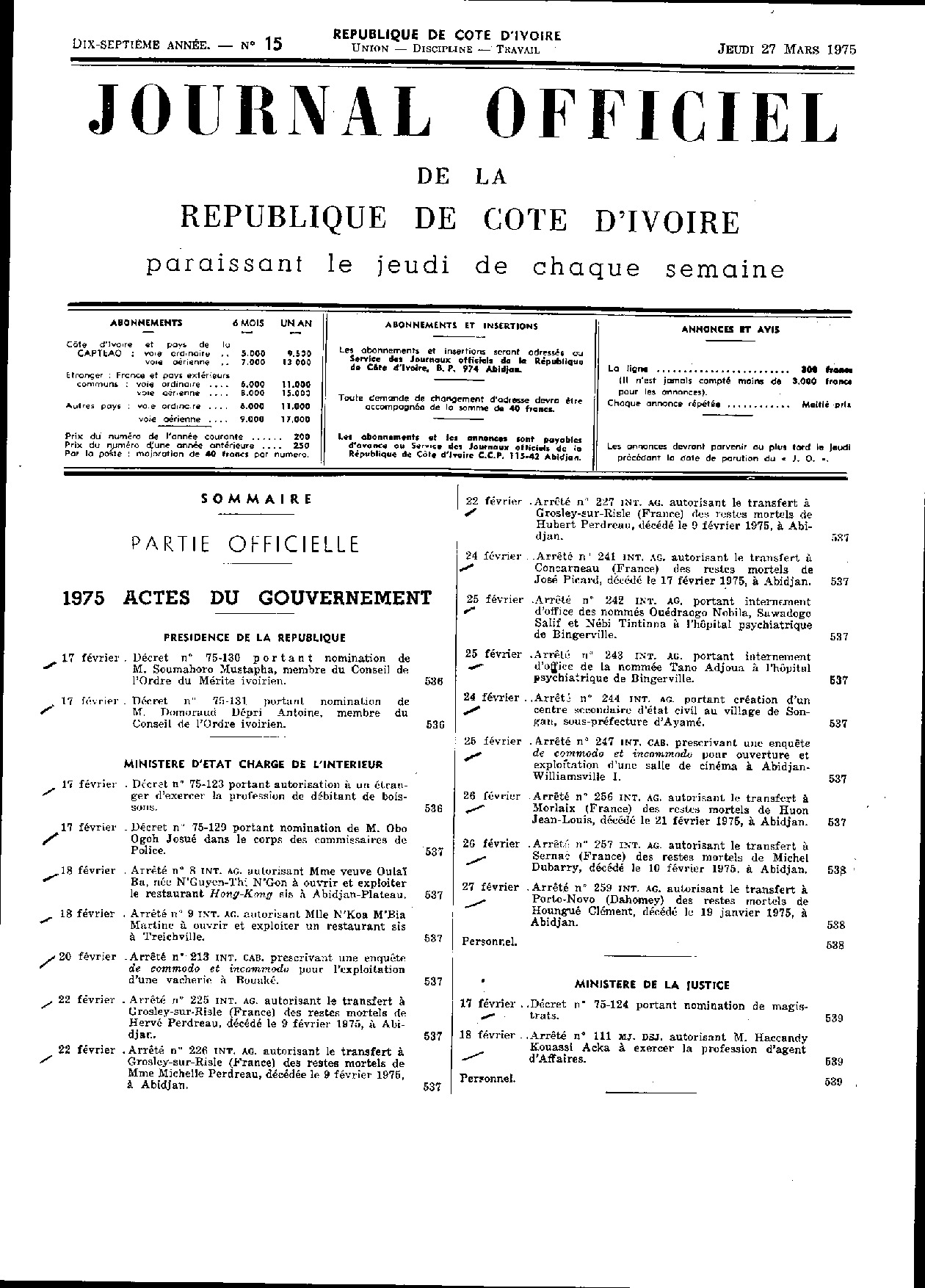 JO 1975-015