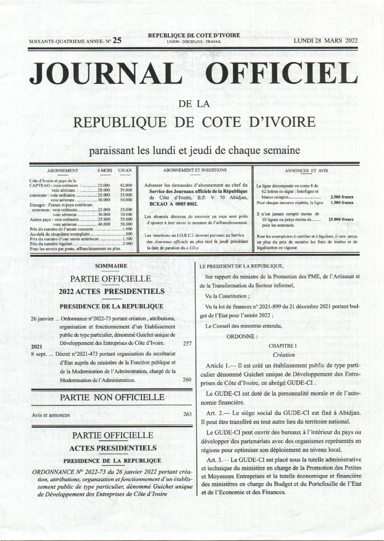 JO 2022-025
