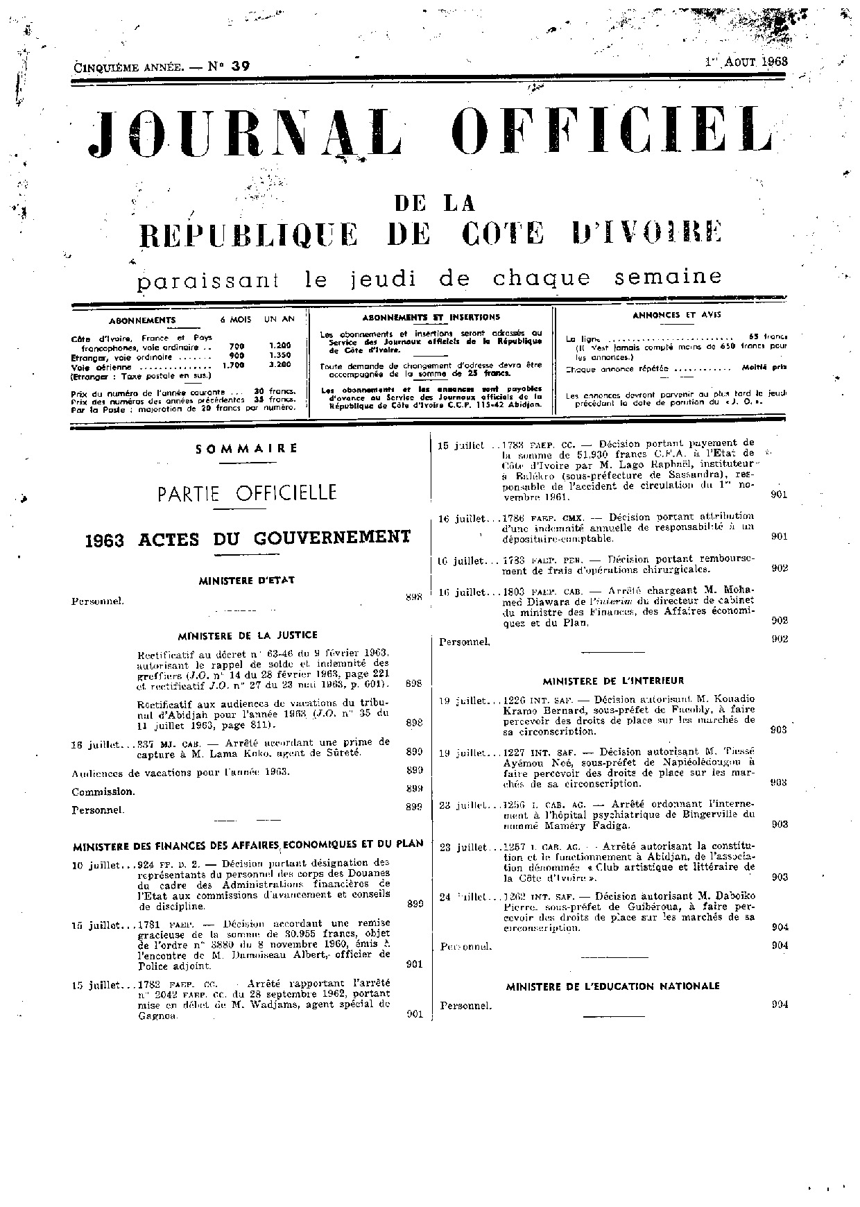 JO 1963-039