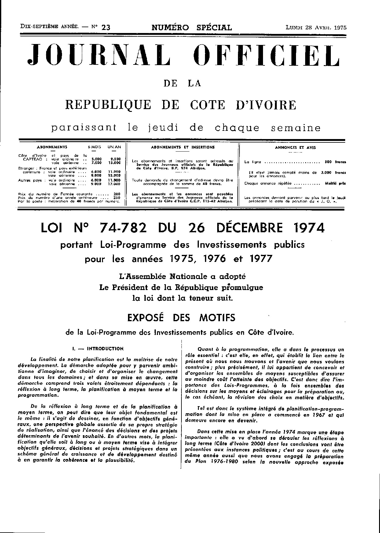 JO 1975-023