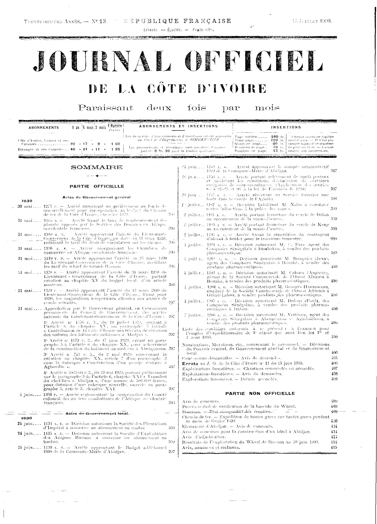JO 1930-013