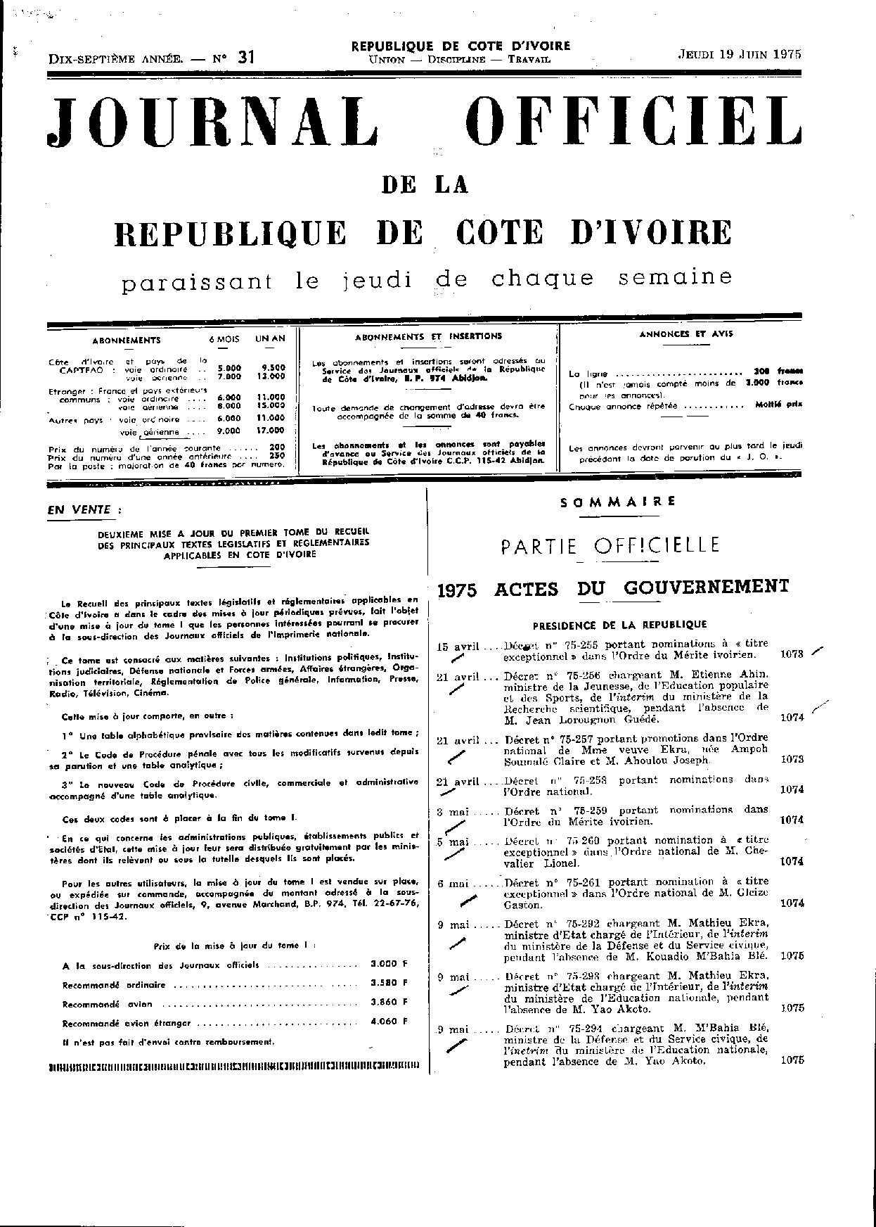 JO 1975-031