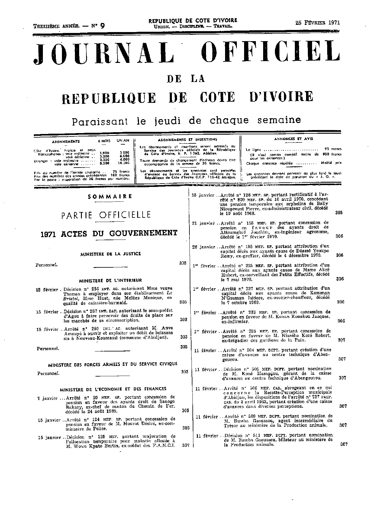 JO 1971-009