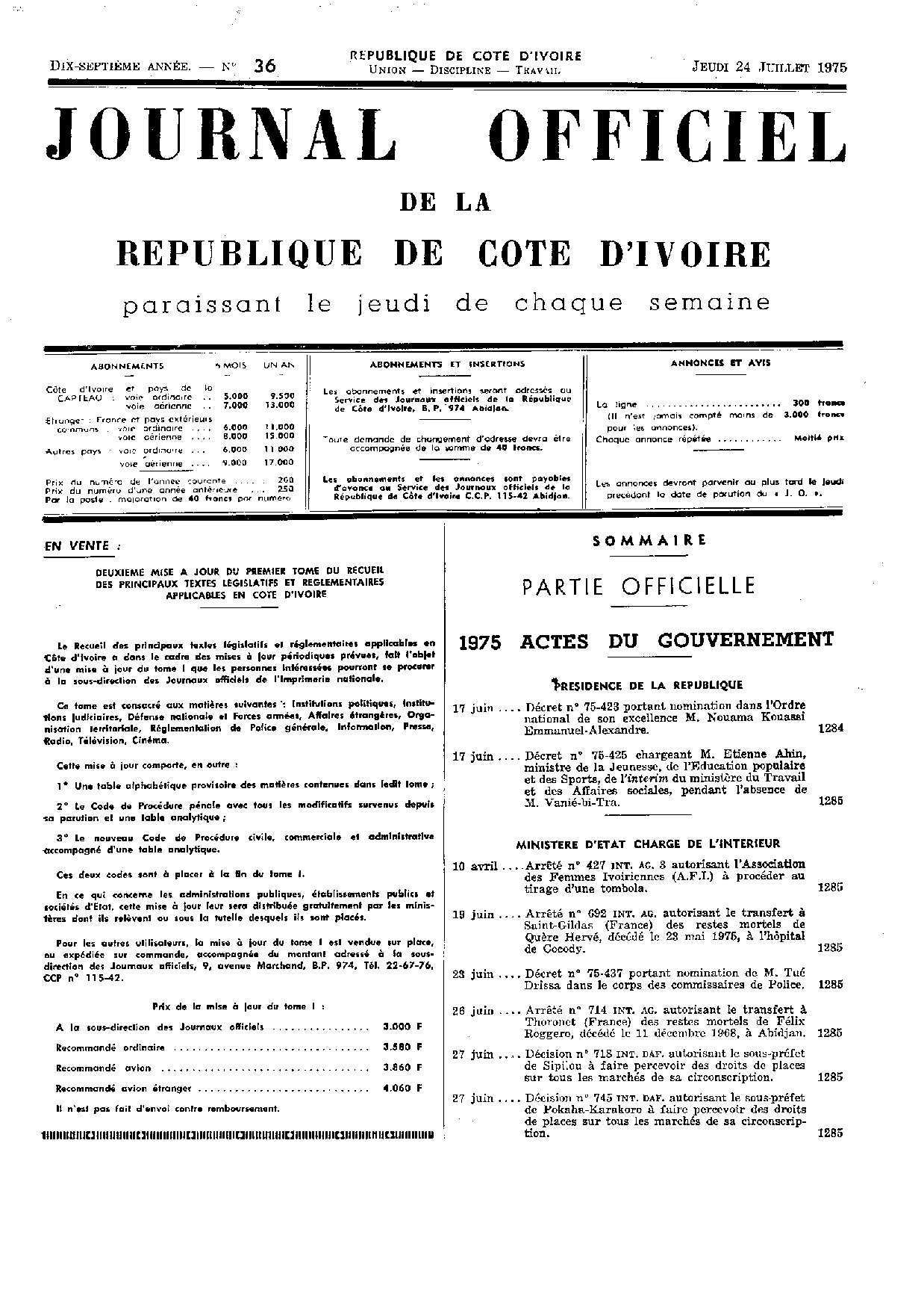 JO 1975-036