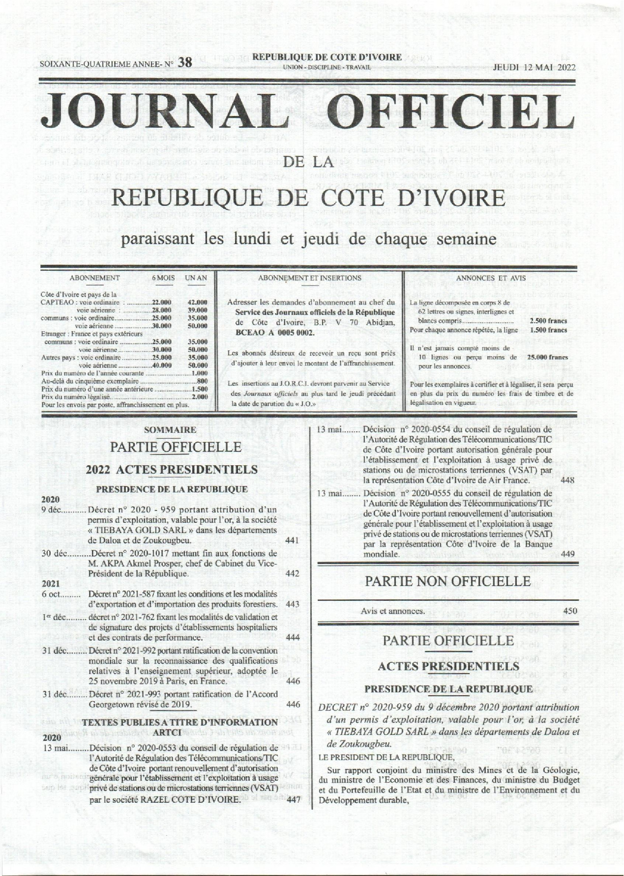 JO 2022-038