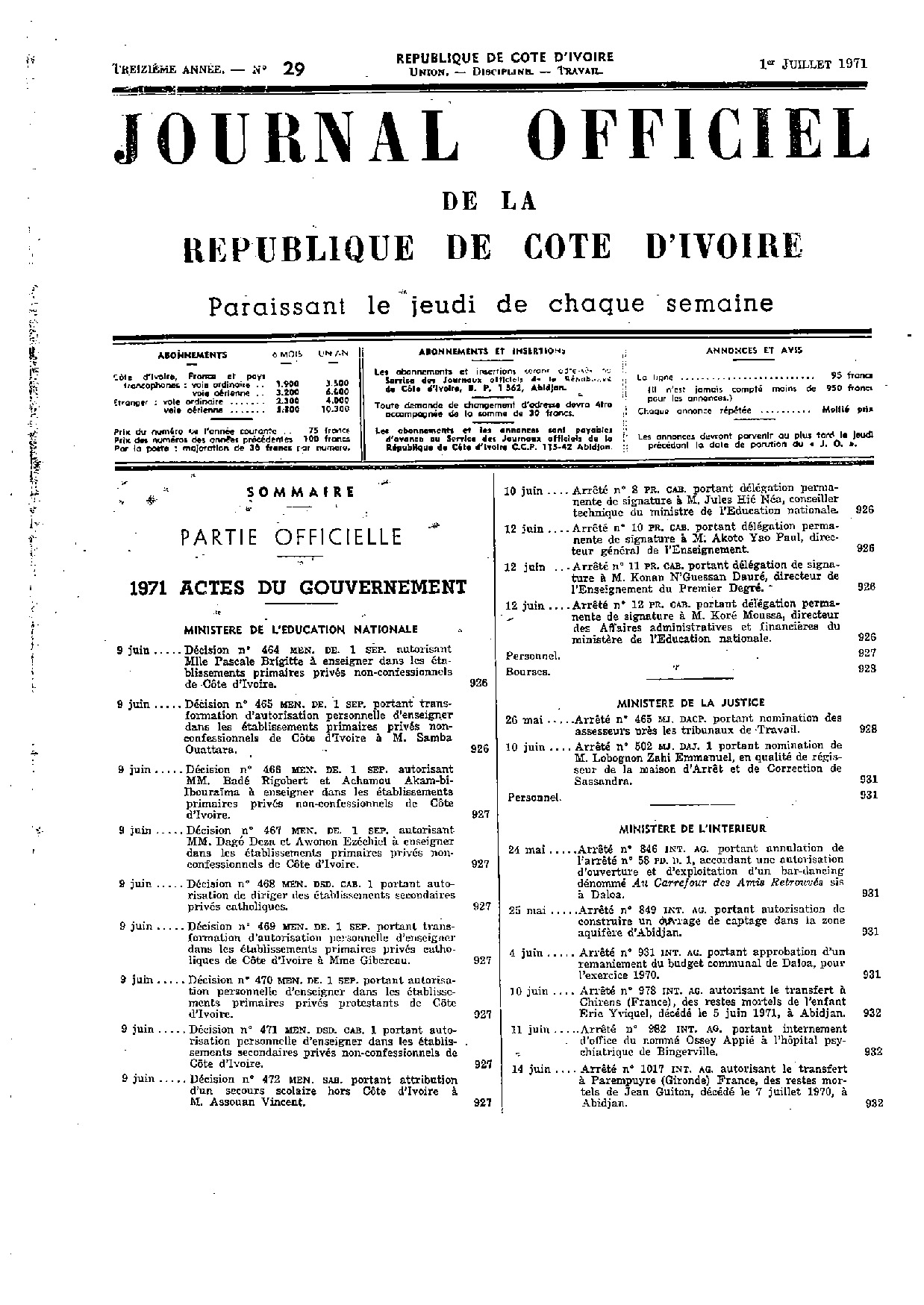 JO 1971-029