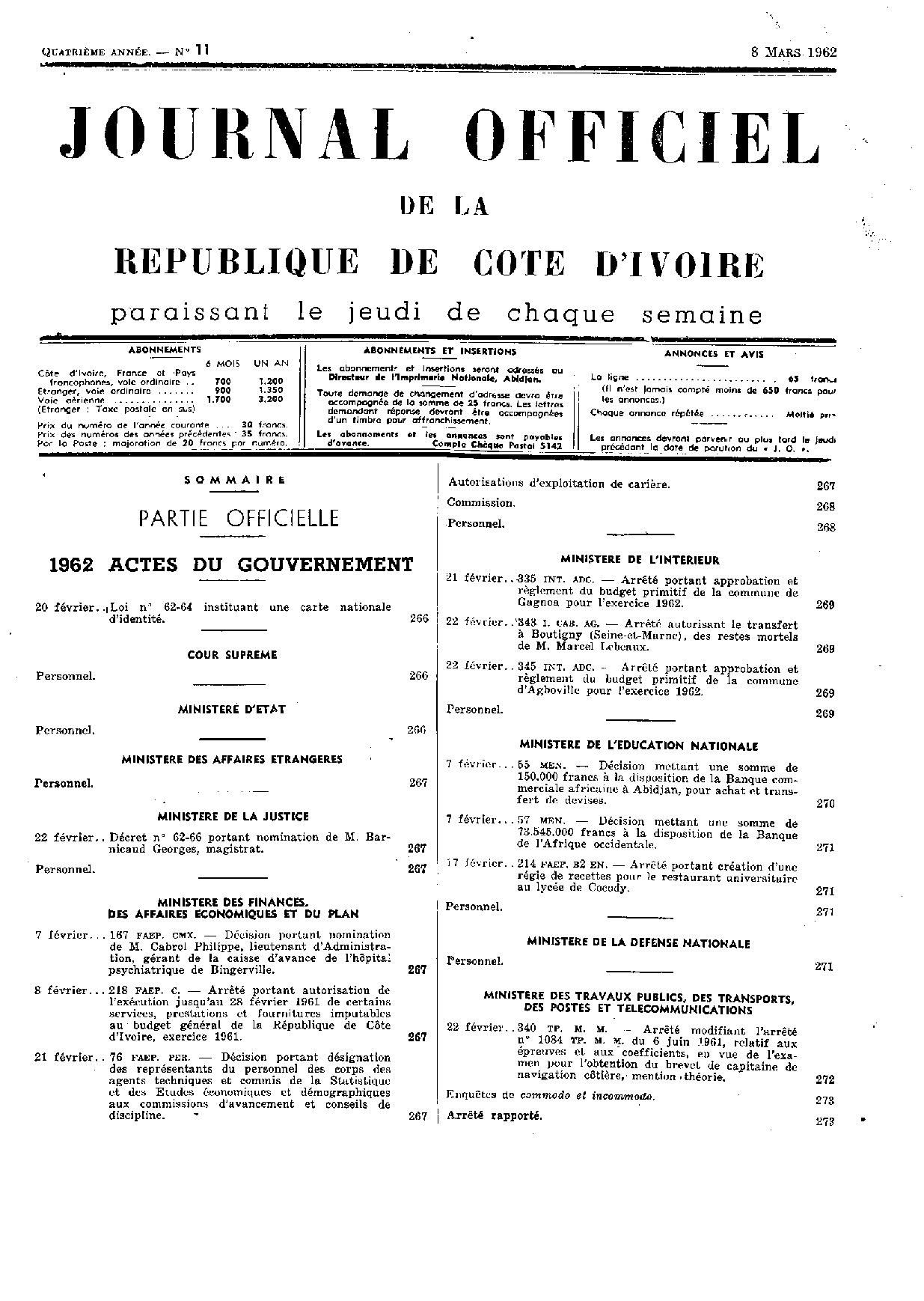 JO 1962-011