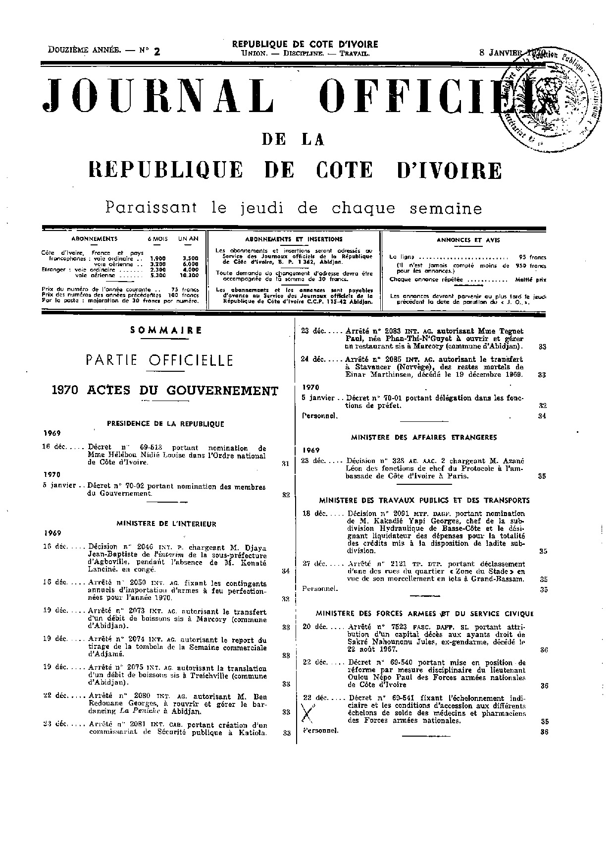 JO 1970-002