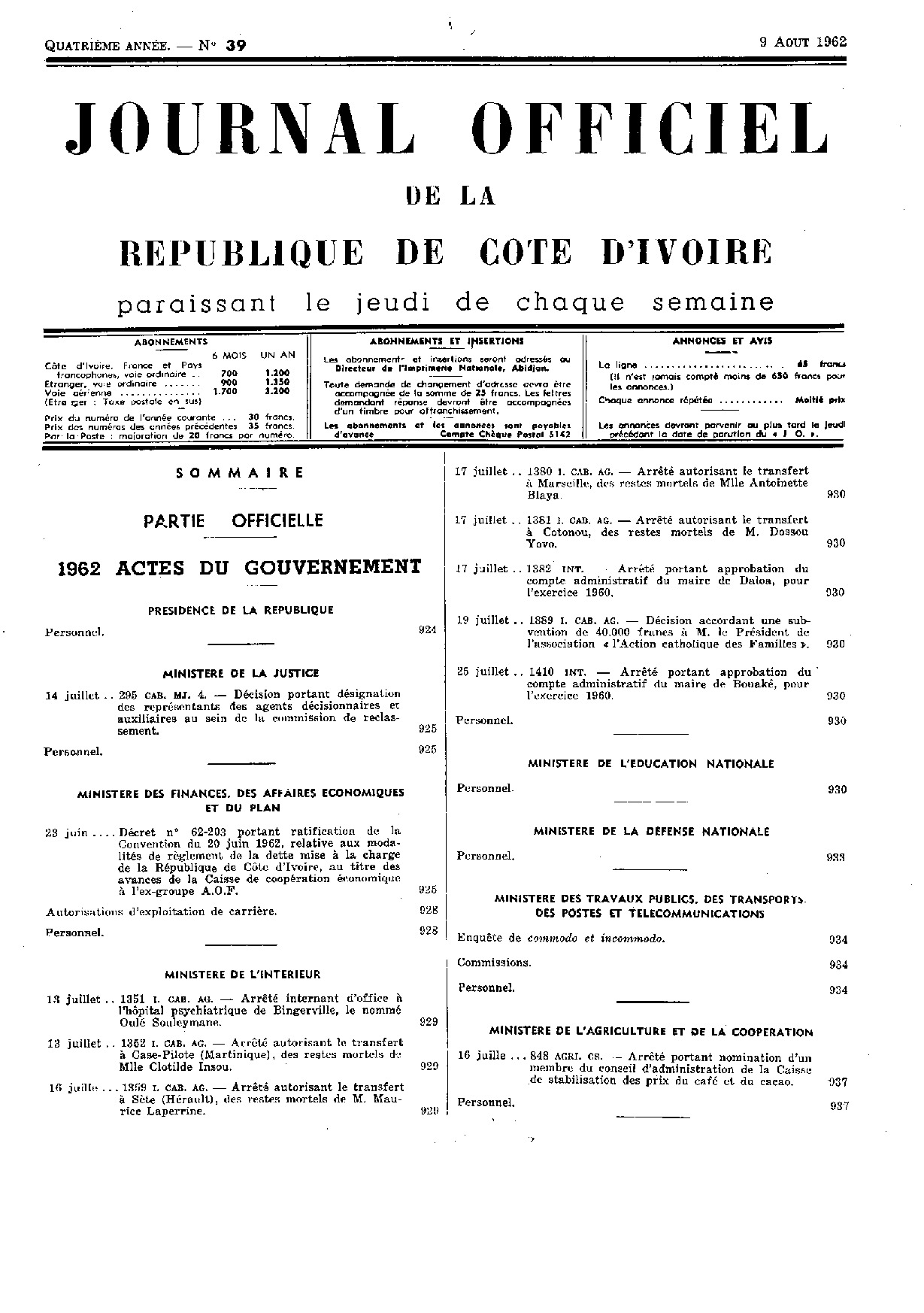 JO 1962-039