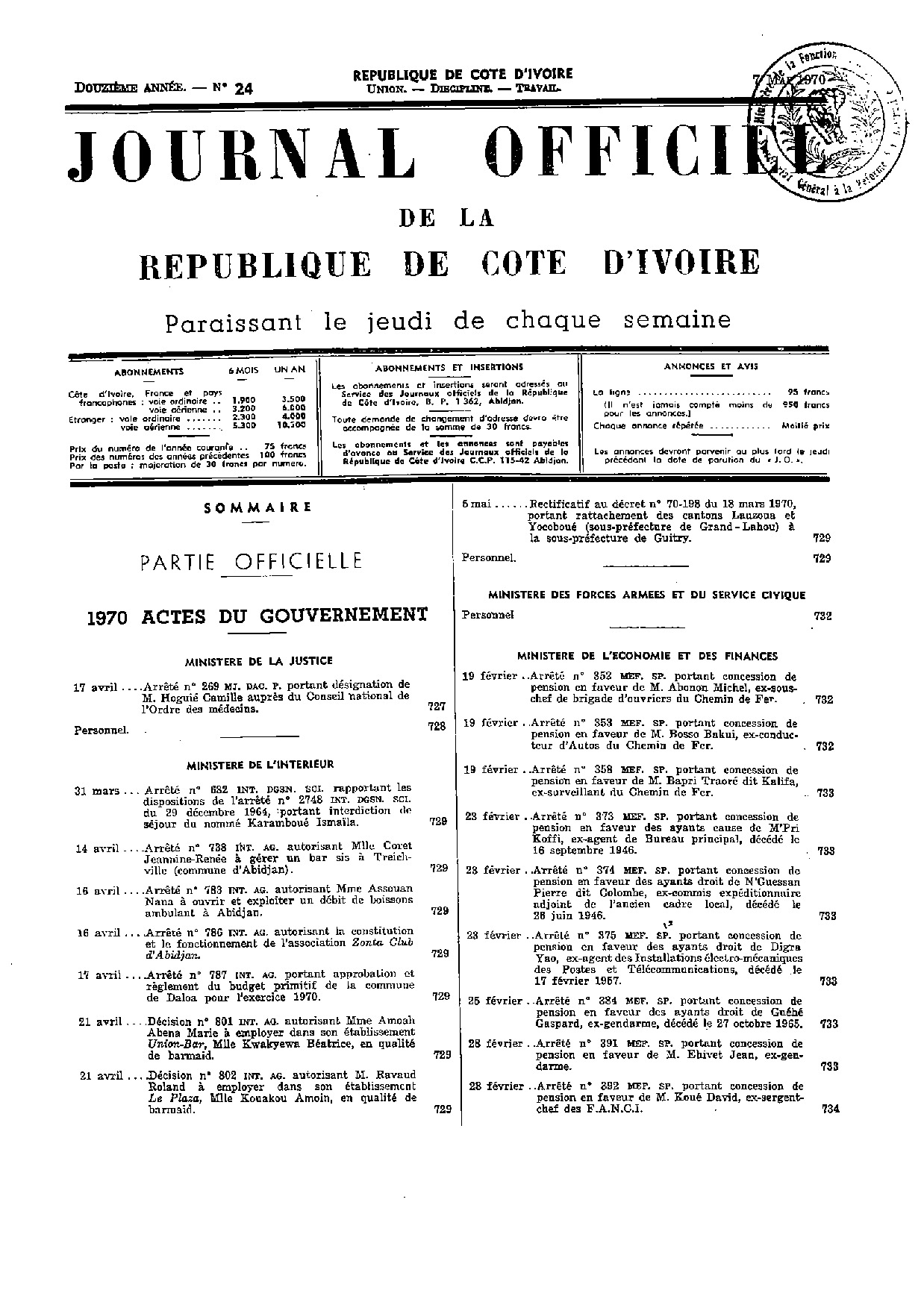 JO 1970-024