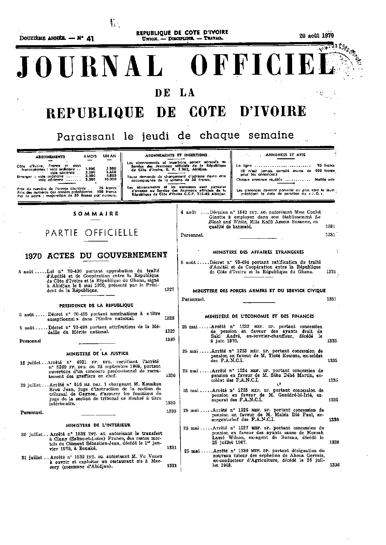 JO 1970-041