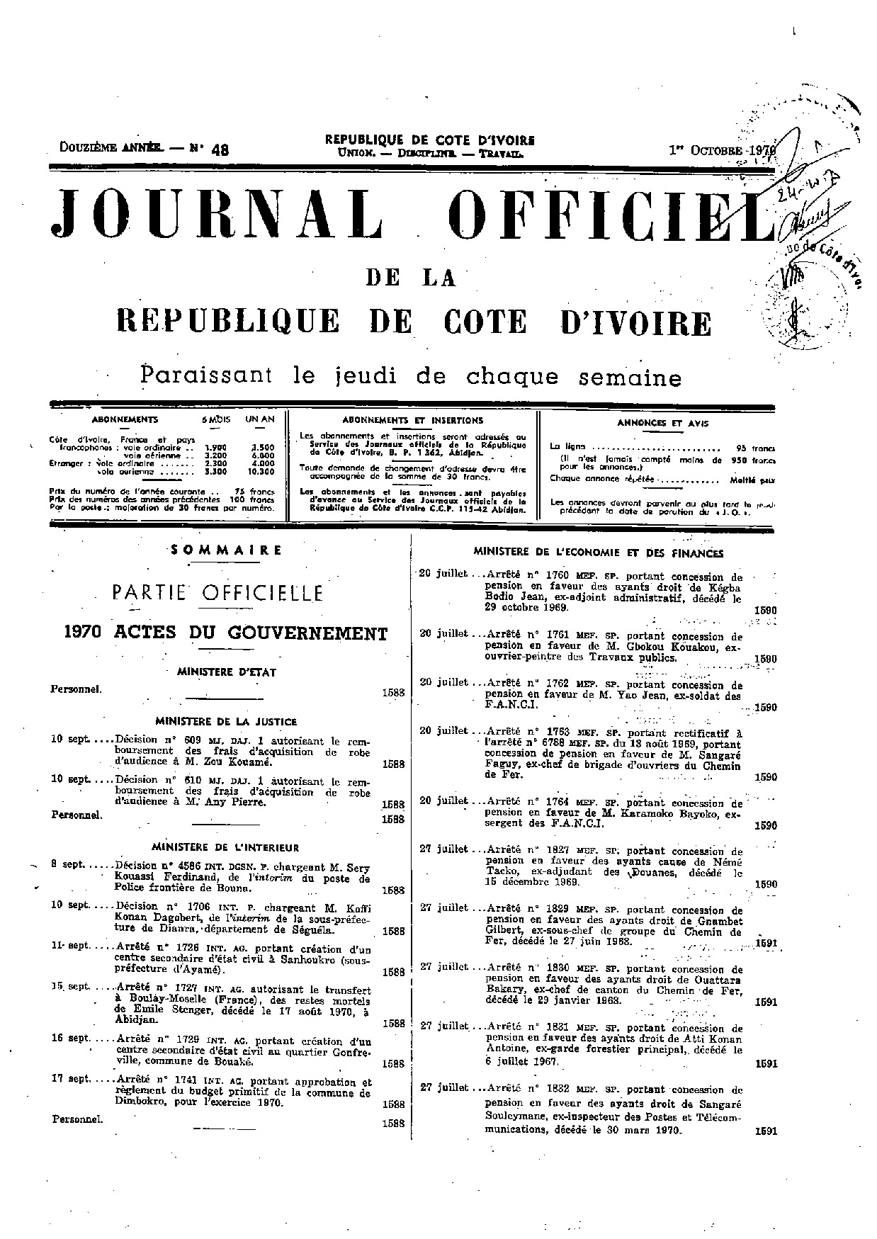 JO 1970-048