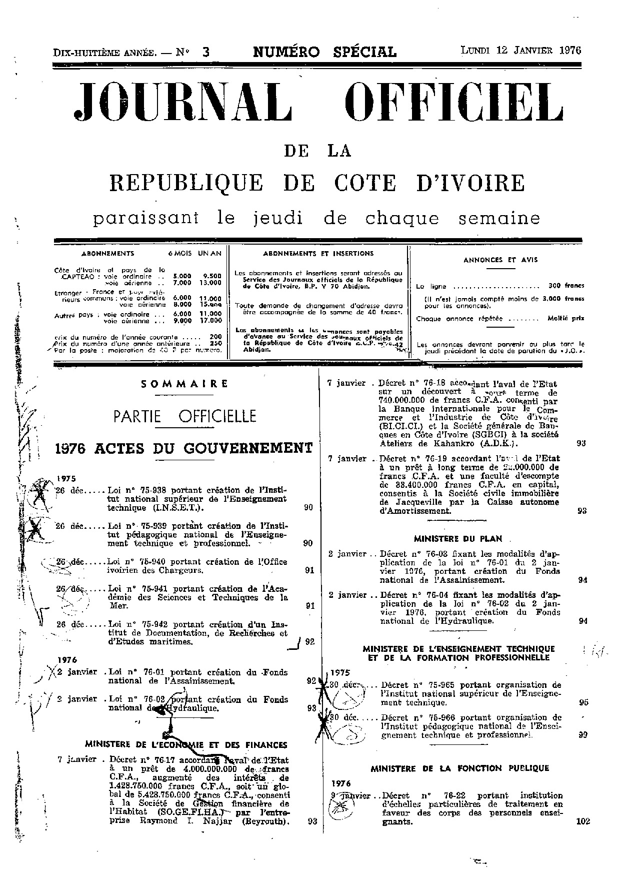 JO 1976-003