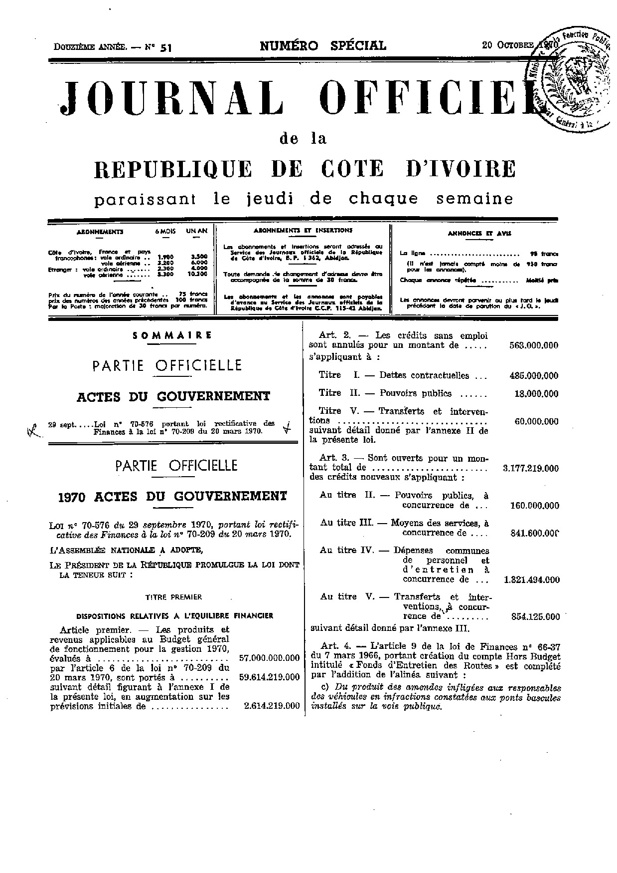 JO 1970-051