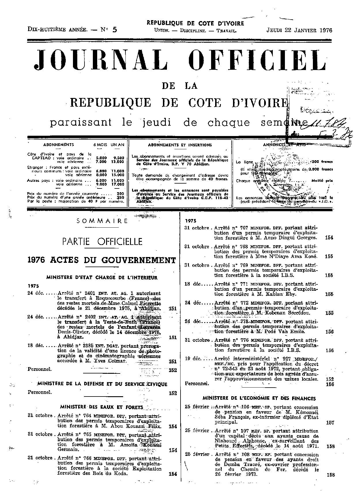 JO 1976-005