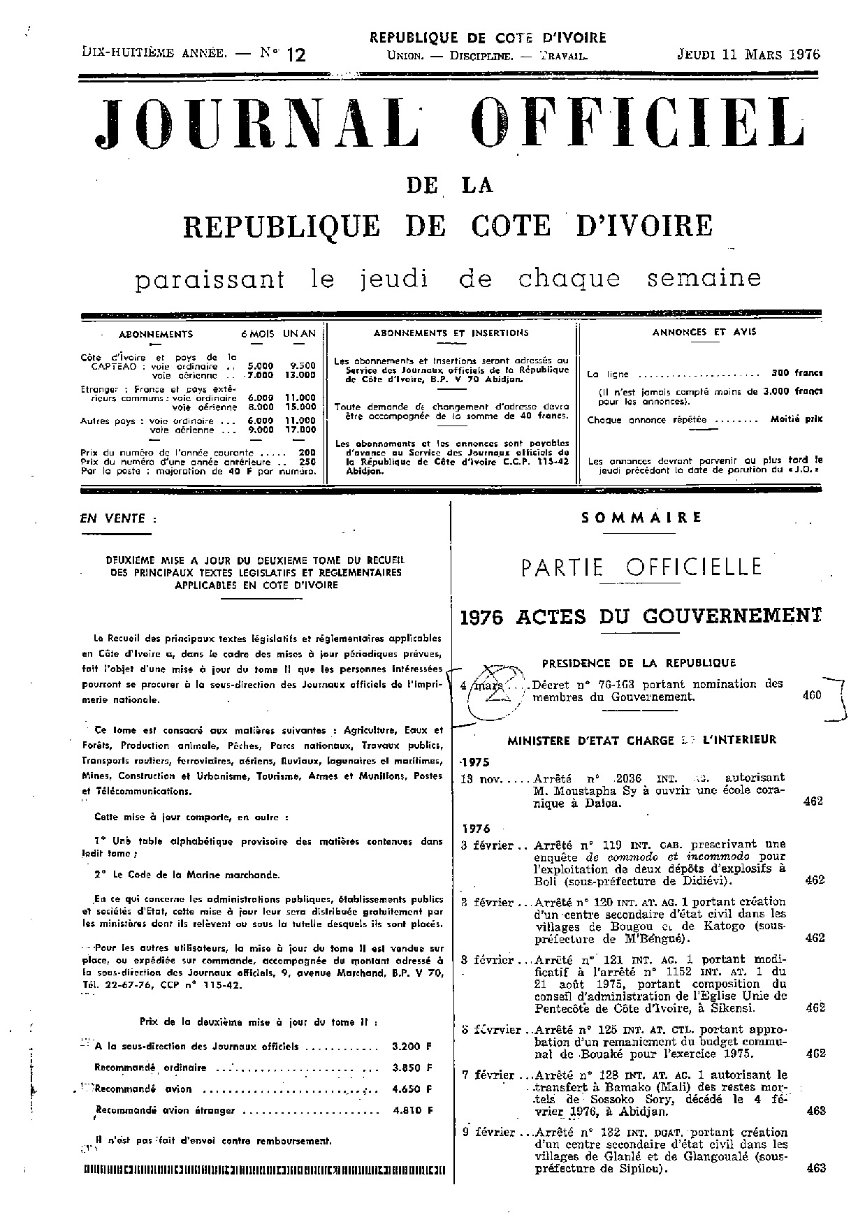 JO 1976-012