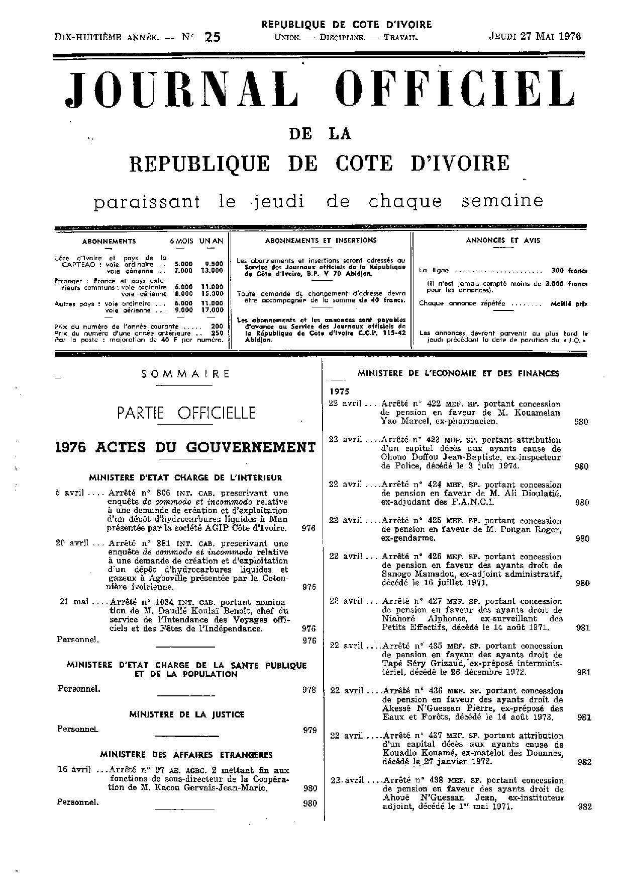 JO 1976-025