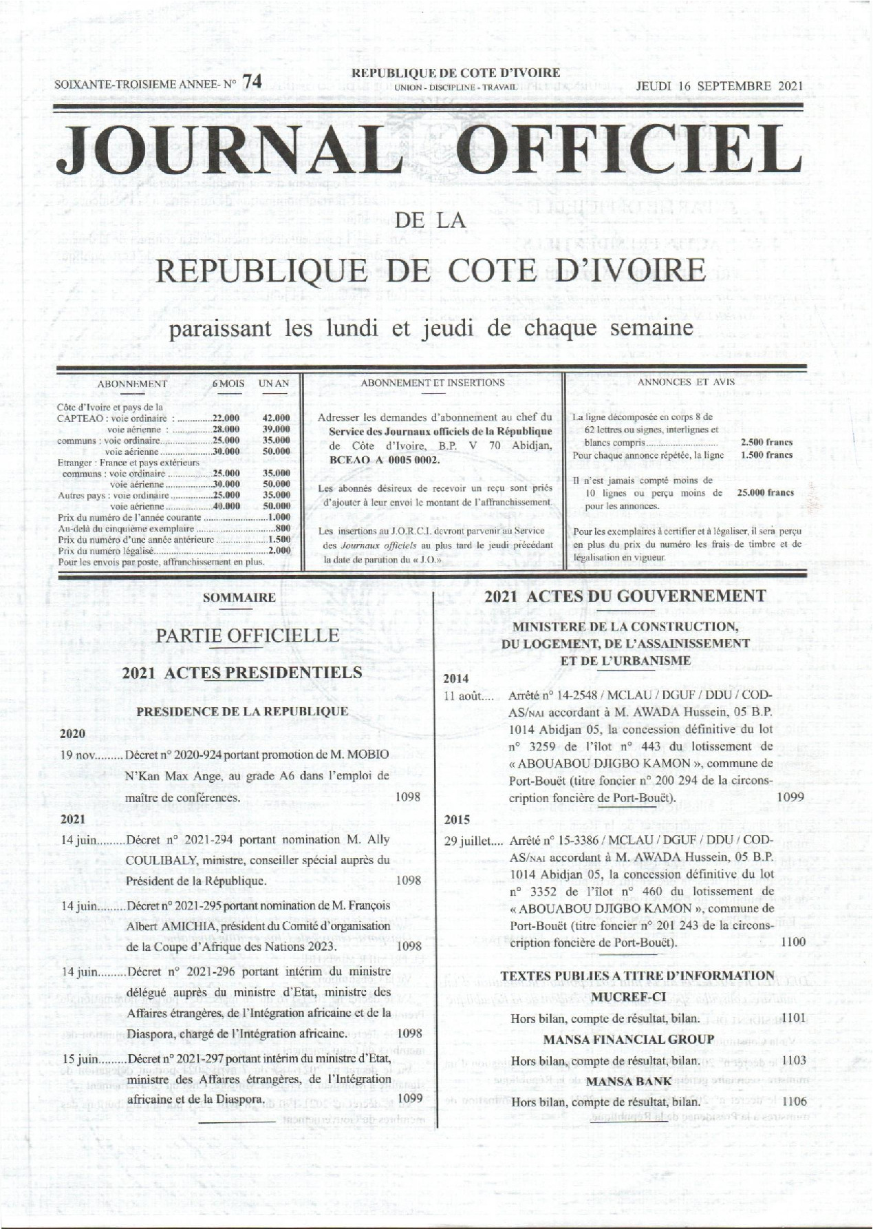 JO 2021-074