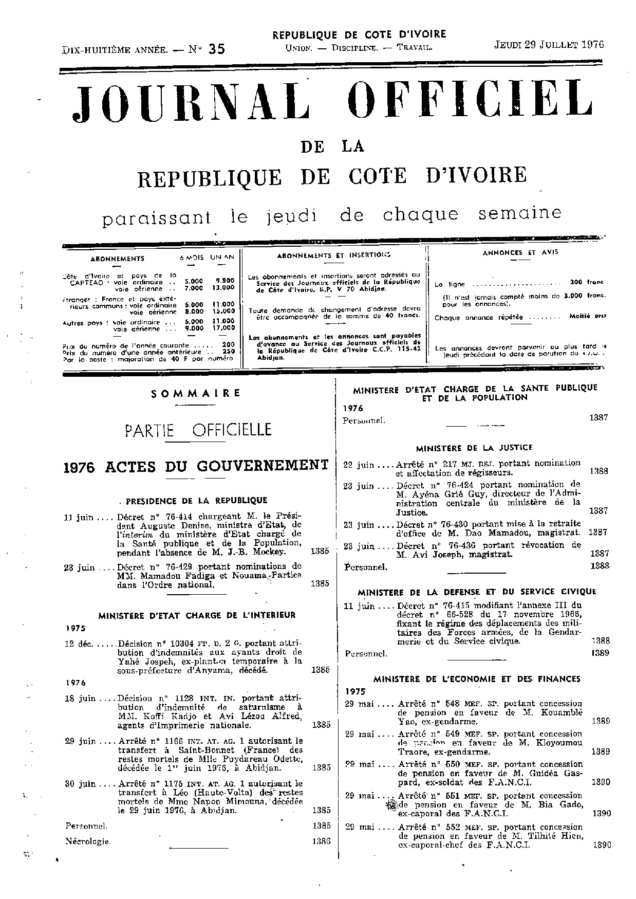 JO 1976-035