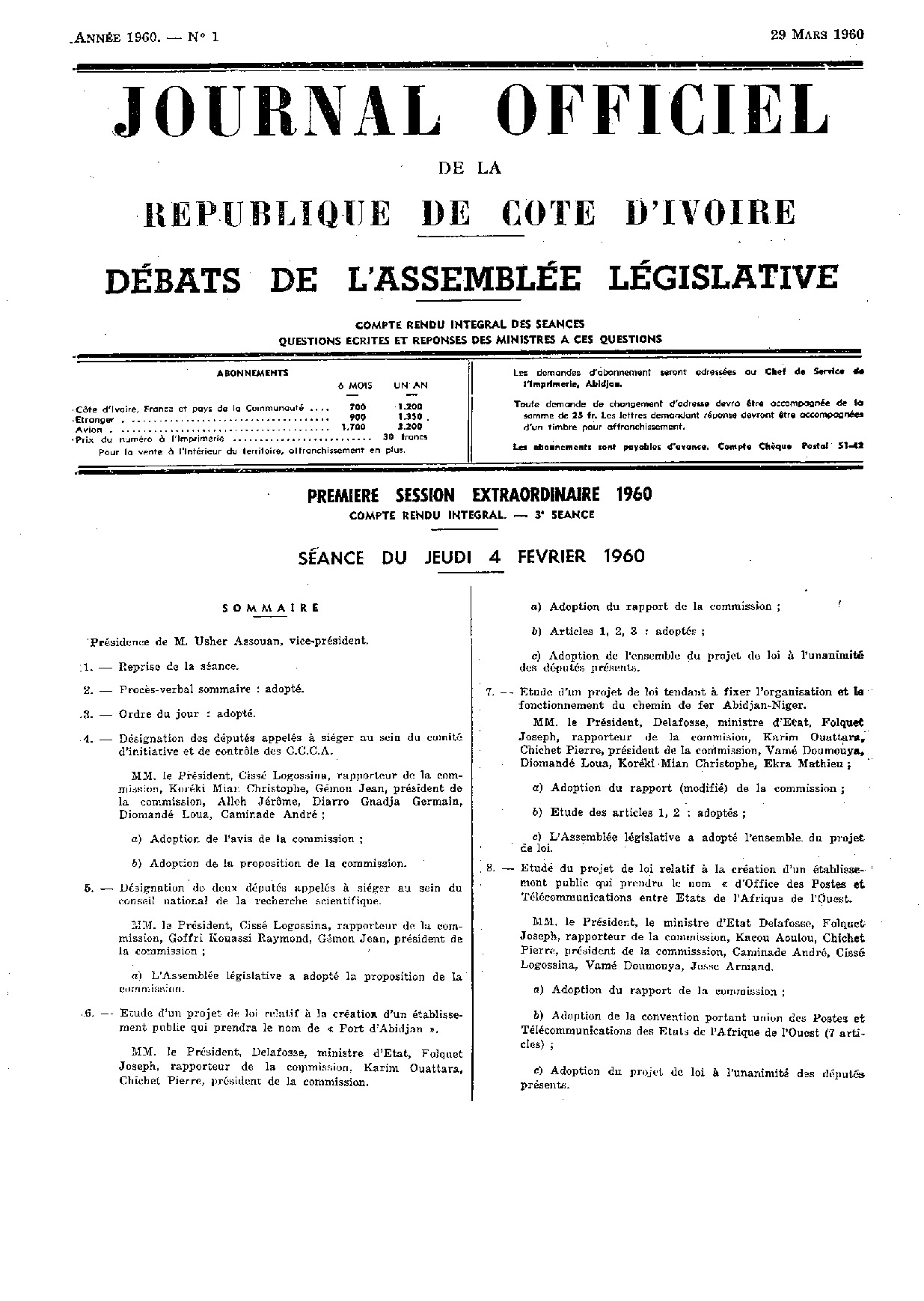 JO 1960-001