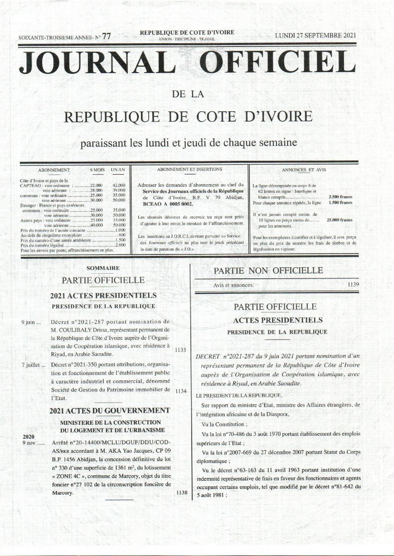 JO 2021-077