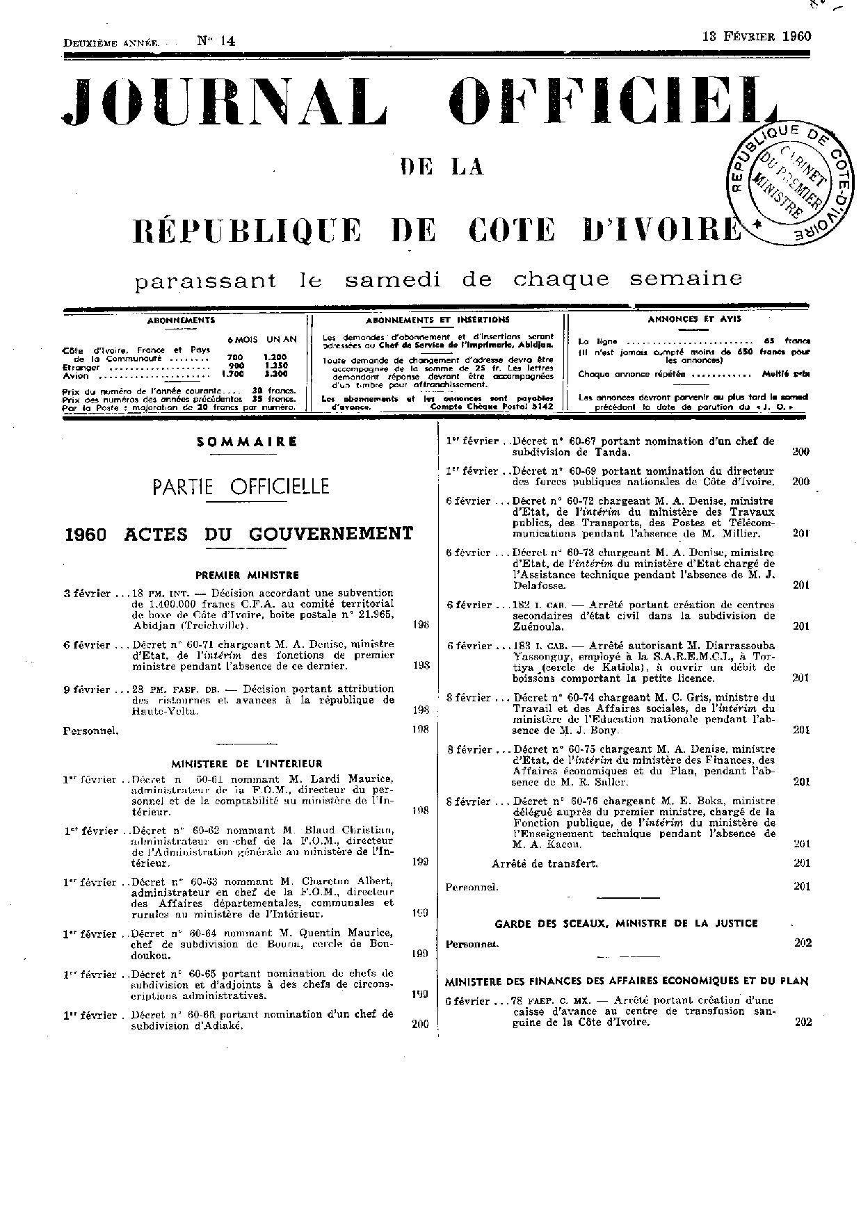 JO 1960-014
