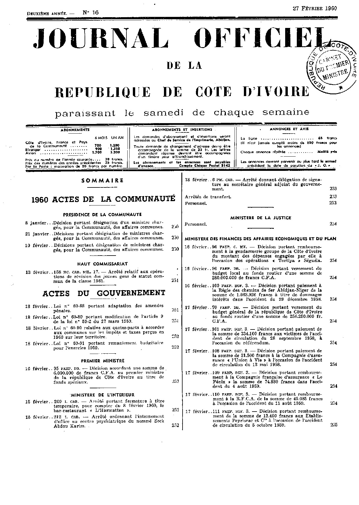 JO 1960-016