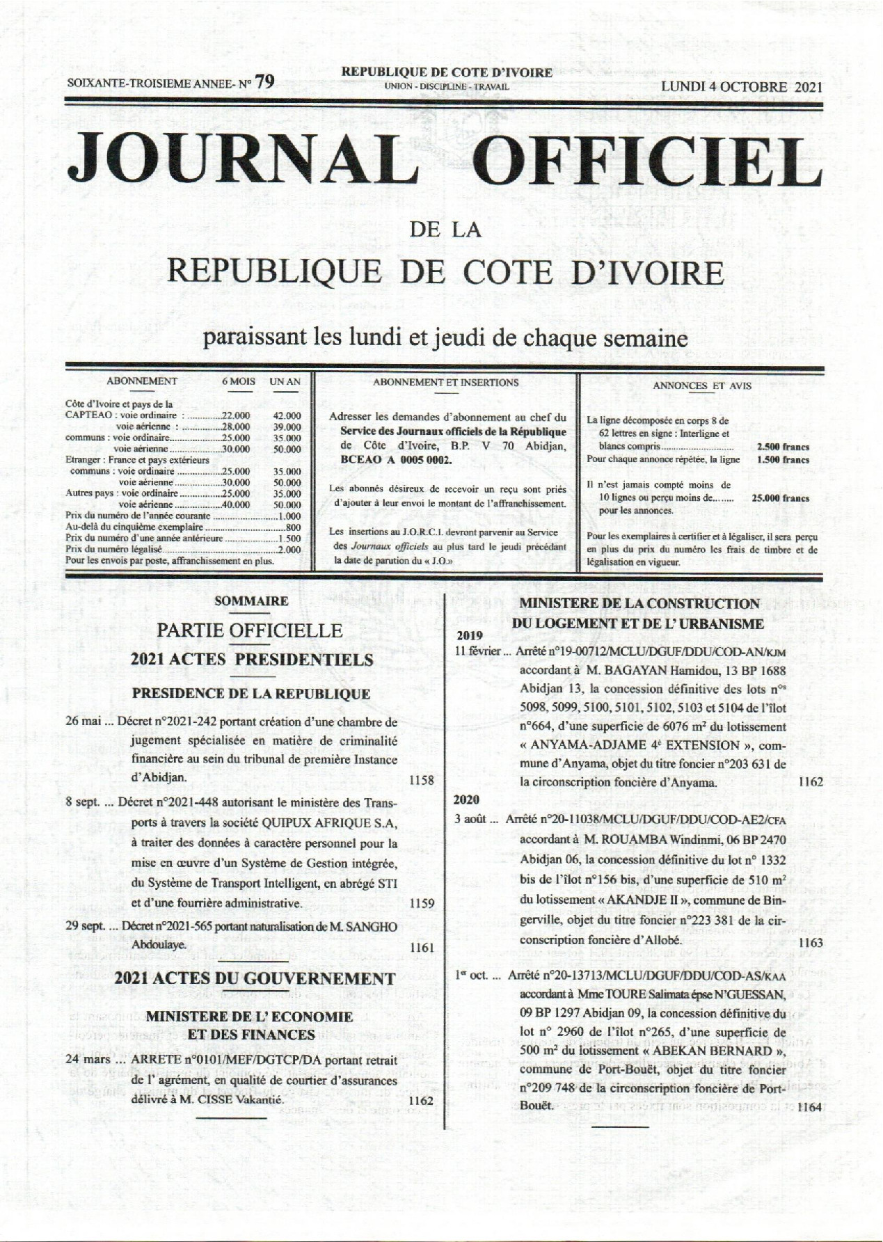 JO 2021-079