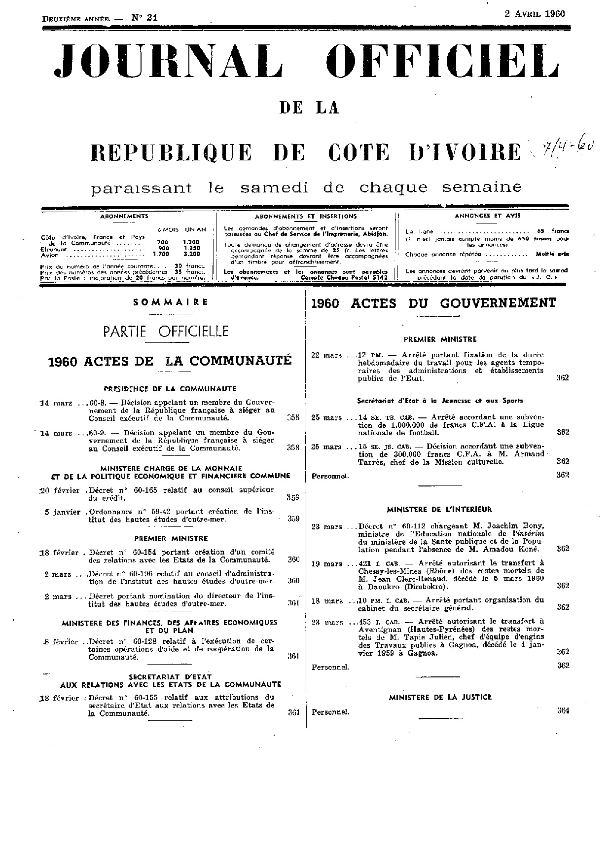 JO 1960-021