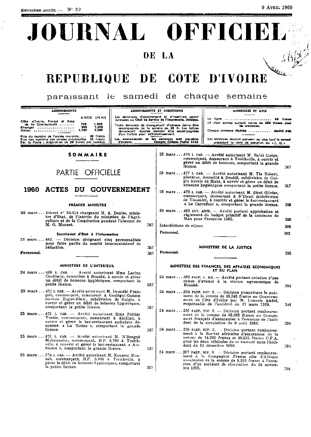 JO 1960-022