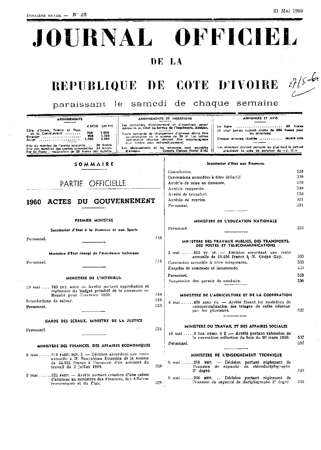 JO 1960-028