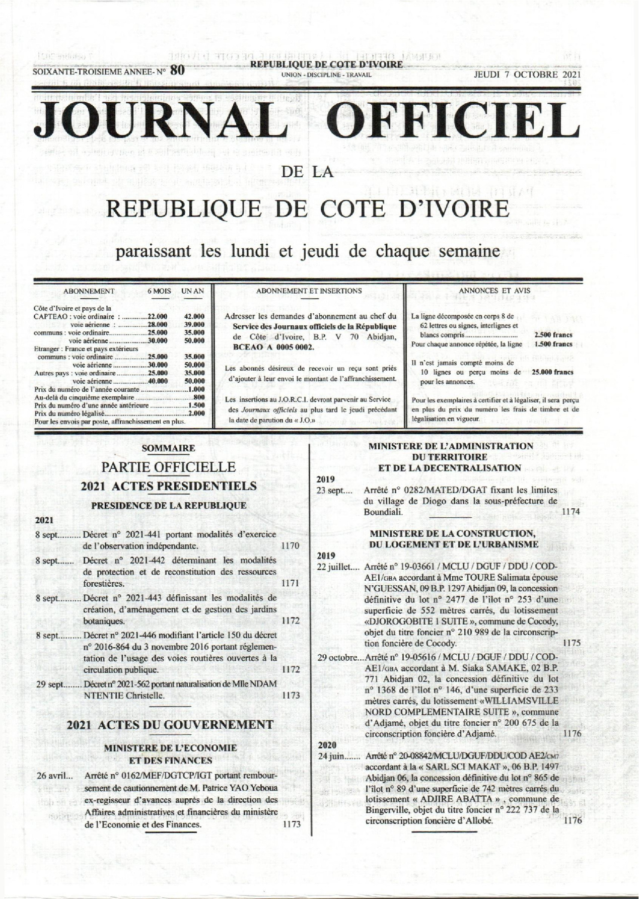 JO 2021-080