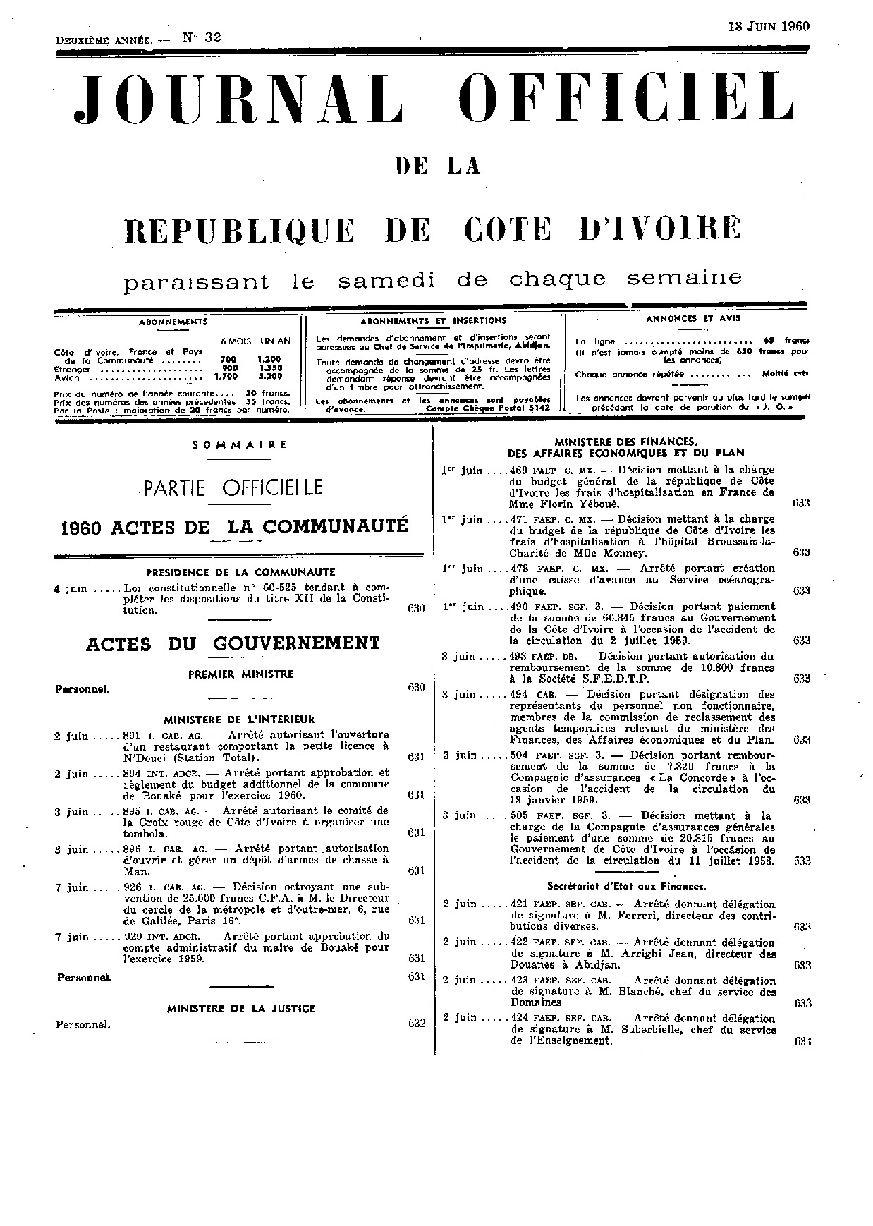 JO 1960-032