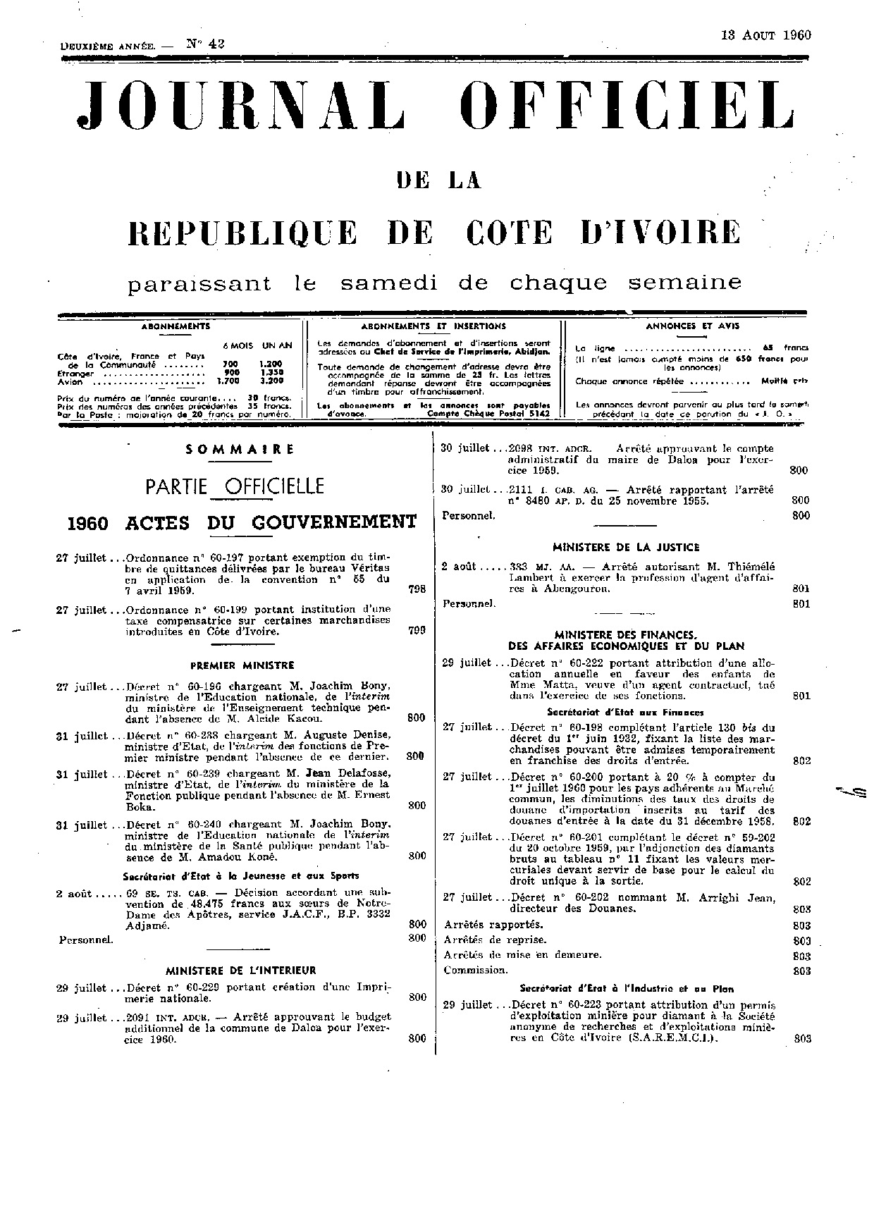 JO 1960-042