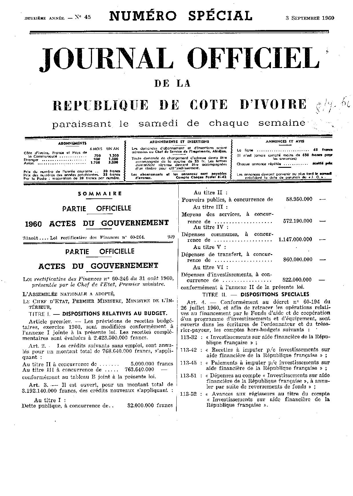 JO 1960-045