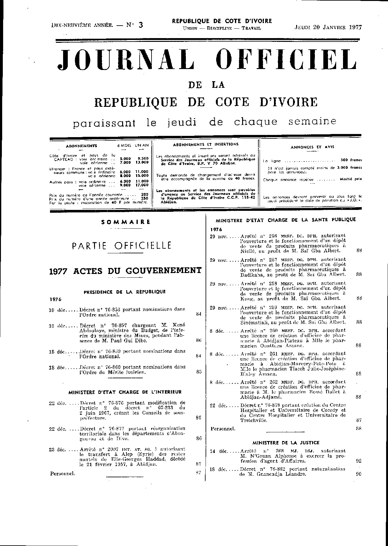 JO 1977-003