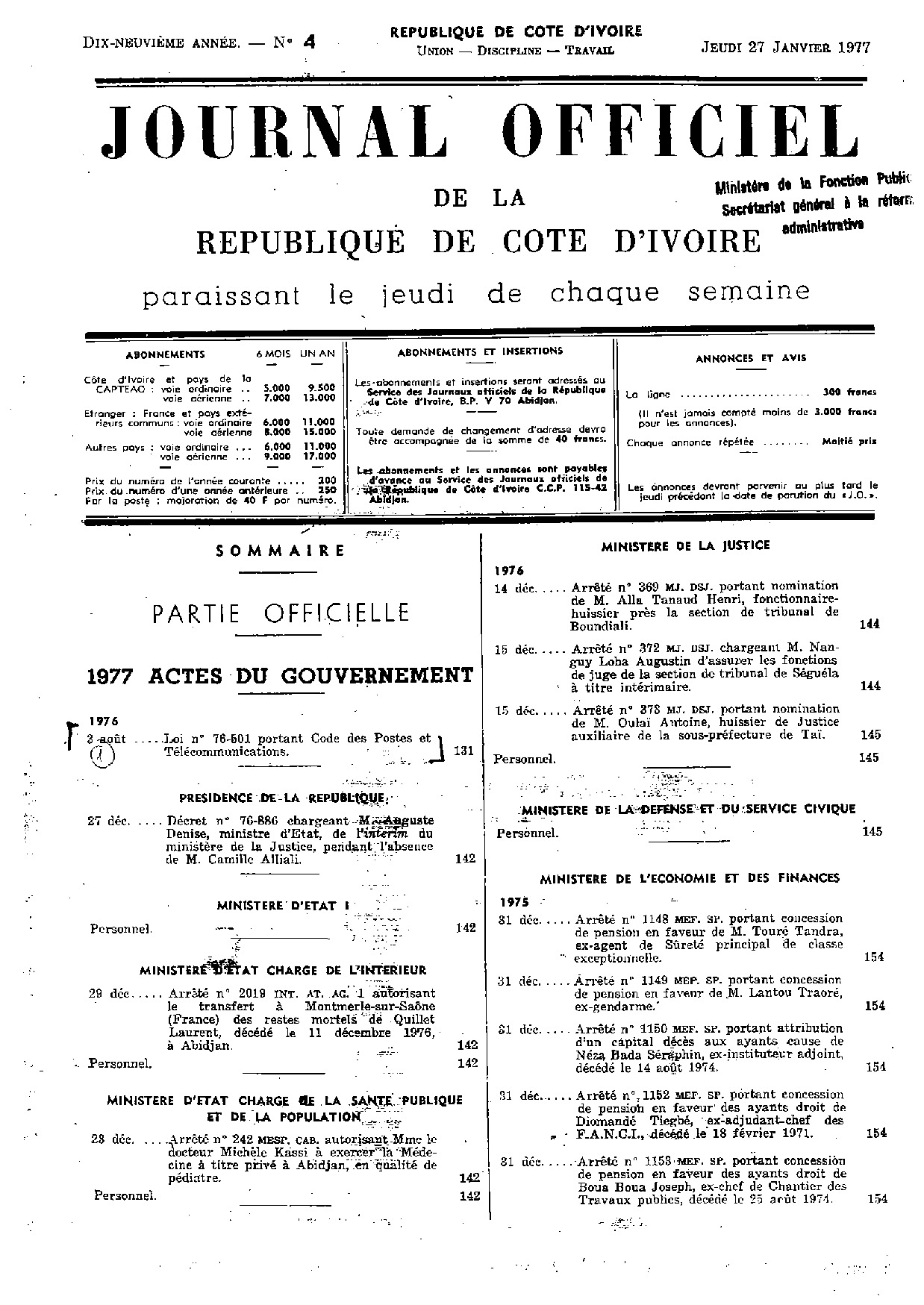 JO 1977-004