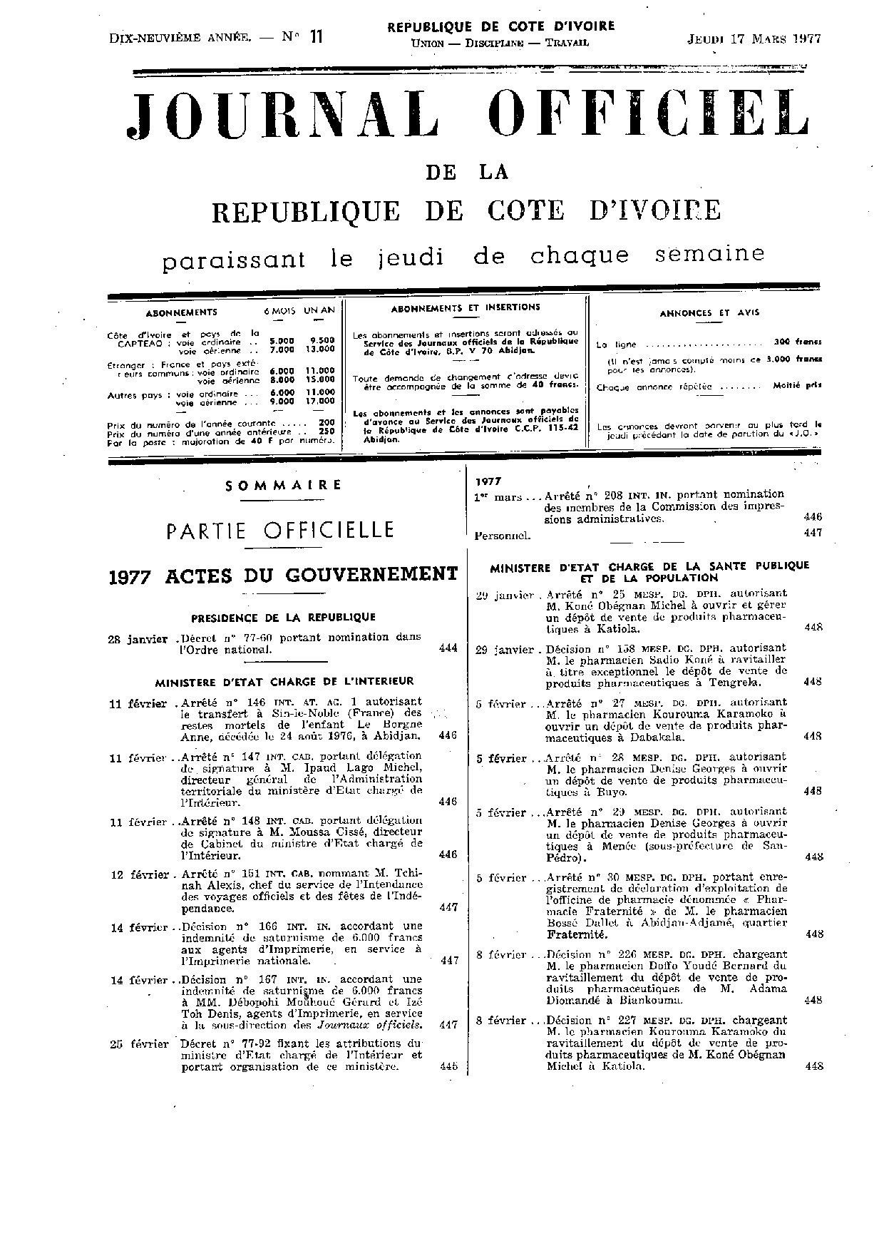 JO 1977-011