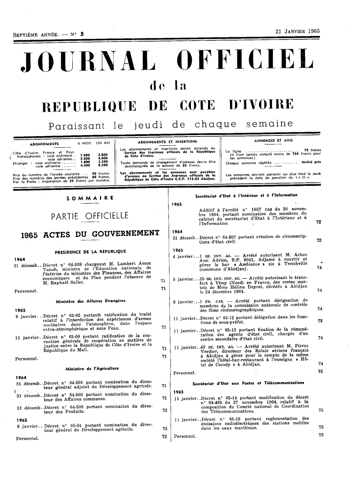 JO 1965-005