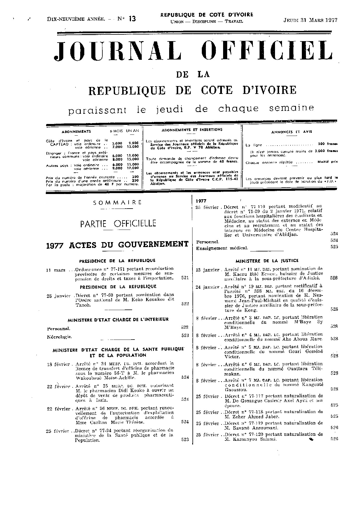 JO 1977-013