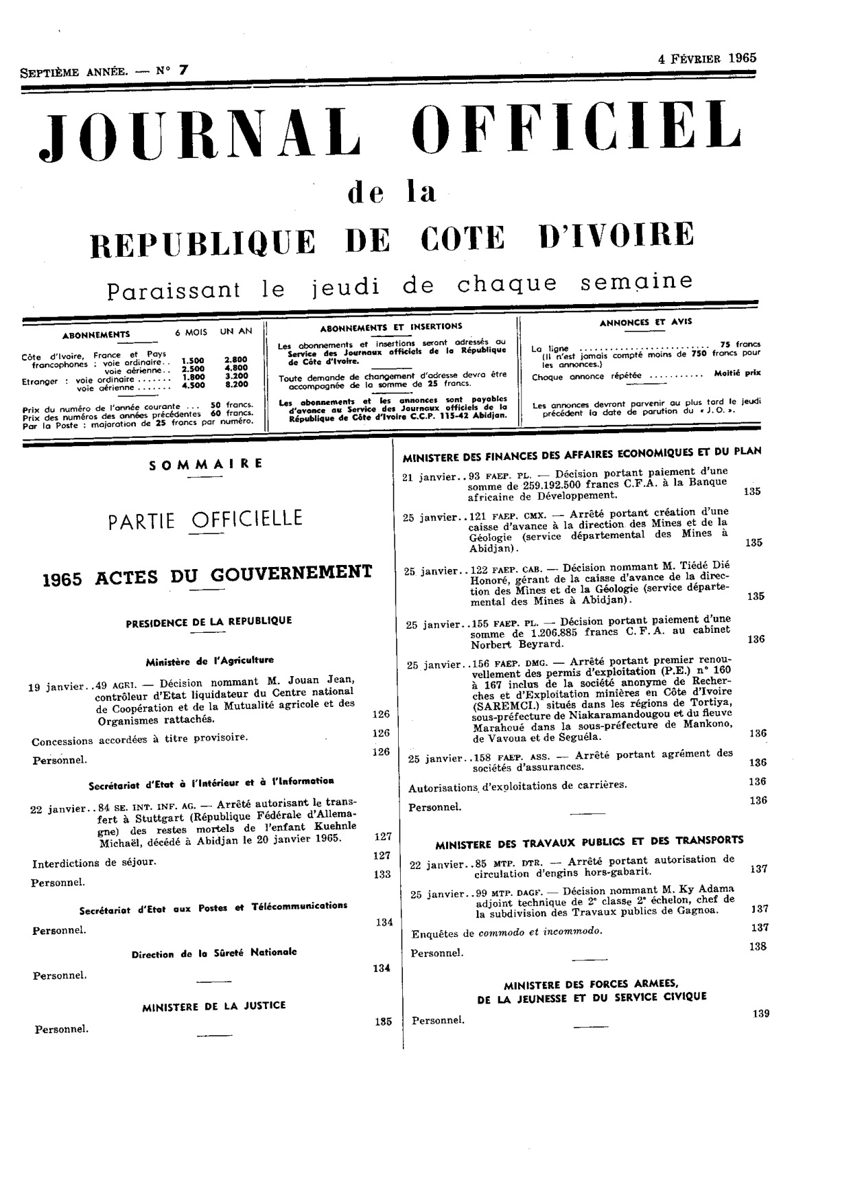 JO 1965-007