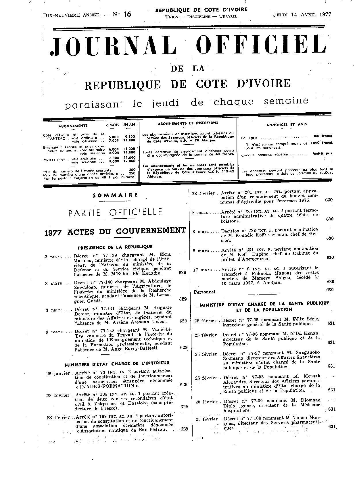 JO 1977-016