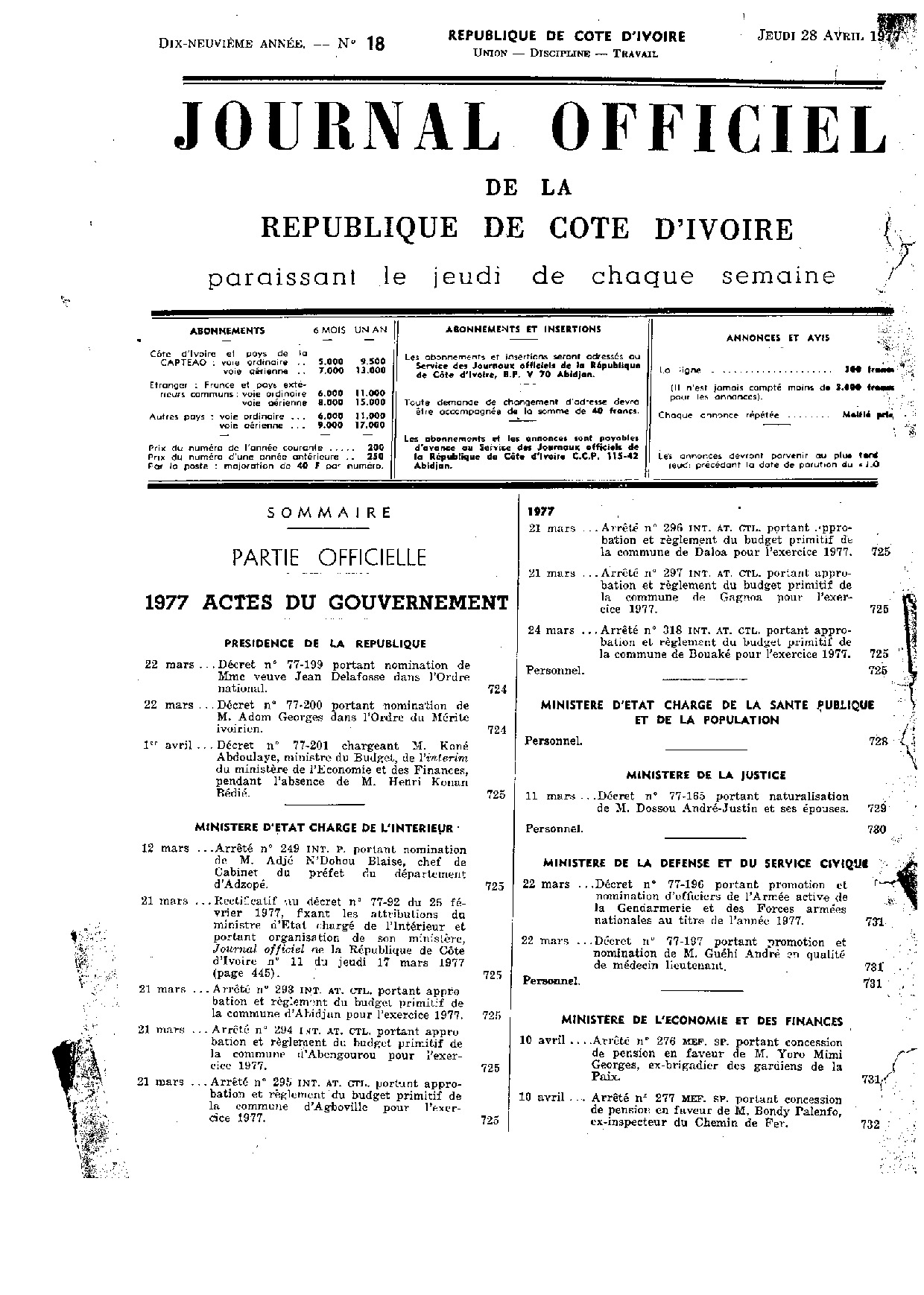 JO 1977-018