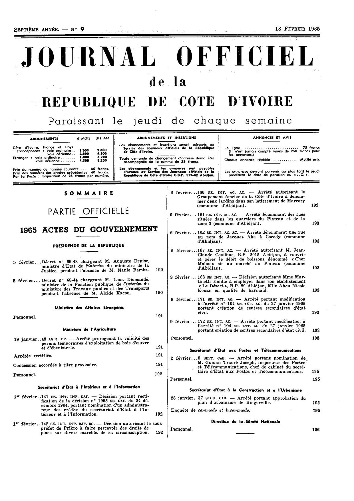 JO 1965-009