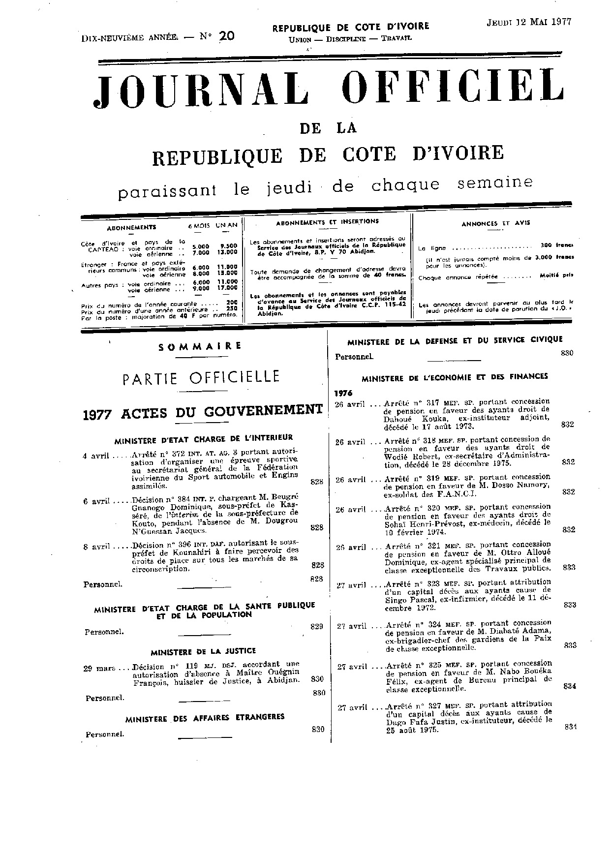 JO 1977-020